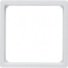 Mezirámeček pro středový díl 50x50 mm, Q.x, bílá sametová BERKER 11096079