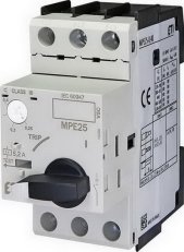 Motorový spouštěč MPE25-0,40 3p 100kA (230V) 0,25-0,4A Irm=4,8A ETI 004648003