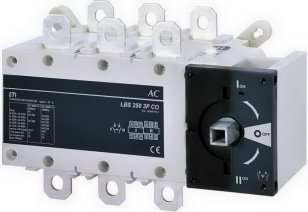 Přepínač LBS 250 3P CO, 3p,250A, 415V AC ETI 004661551