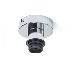 SOLO R stropní základna chrom 230V E27 53W RENDL R12583