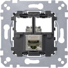 Merten Datová zásuvka RJ45, kat. 5e, STP, Actassi S-One SCHNEIDER MTN4575-0011