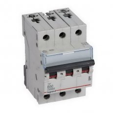 TX3 JISTIČ, 3 PÓLOVÝ, CHAR. B, 50A 10000A LEGRAND 404131