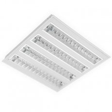IS 625 čtverec A mřížka Al lesk 4xLED 840 SENZOR READY 350mA se senzorem ISODOM5