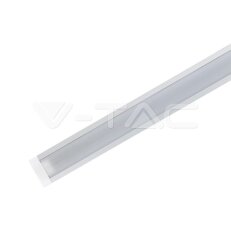 Aluminum Profil 2000 x 23 x 15.5mm Milky, VT-8107 V-TAC SKU3351