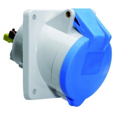 Zásuvka vestavná 16A 3p 230V IP44 6h Quick-Connect BALS 12749