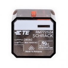 Výkonové relé 3 přepínací kontakty 16A 24VAC Faston 187 SCHRACK RM772524--