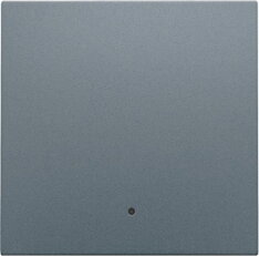 Smart Switch kolébka s LED-ALU STEEL GREY NIKO 220-32002