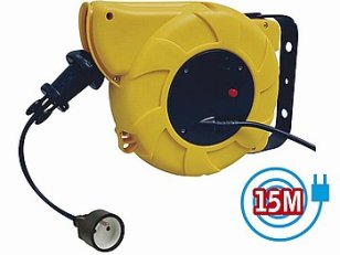 EARC15 Kabelový naviják s automatickým navíjením, 13+2 m FK TECHNICS 4804887