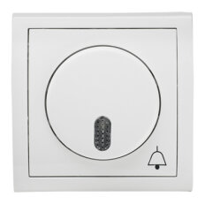 Zvonek pro montáž do krabice, ~230V (0,9A), 70 dB(A), 80x80x48 mm GROTHE 24017