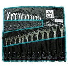 Sada klíčů očkoplochých 6-32 mm 24 dílů, chrom-obal GK TOOLS GK10345