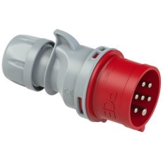 vidlice 7P, 16A/400V, 6h, IP44, niklované kontakty PCE 017-6v