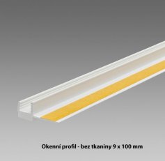 DenBraven Z3089 Okenní profil bez tkaniny 6 mm x 2,4m