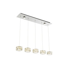 Závěsné svítidlo AMUR chrom LED 48W 230V, 3700lm, 4000K GLOBO 49350-52H
