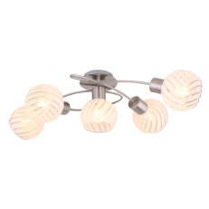 Stropní svítidlo WILLY nikl 5xE27, max. 40W 230V GLOBO 54025-5