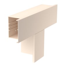 OBO WDK T100130CW Díl T pro kanál WDK 400x130x100 krémová bílá