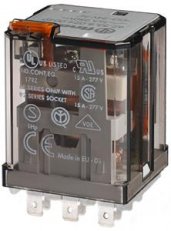 Finder 623380120040 Relé výkonové, FA187, 3P/16A, 12V AC, MA_MI