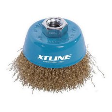 Cup brush  crimped wire, 75 mm/M14 XTLINE XT22002