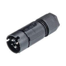 vidlice na kabel 3 pól, 8A / 250V, průměr kabelu 4,7mm WIELAND 41.032.3053.1