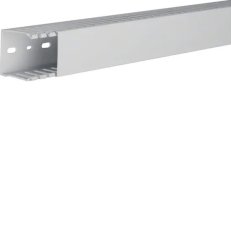 Propojovací kanál HNG bezhalogenový 50x50 mm s víkem, PC-ABS, světle šedá