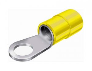 OI 25-M10/PA Oko izolované, průřez 25mm2 / M10 / šíře 18mm, izolace PA žlutá