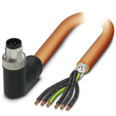 SAC-6P-M12MRM/ 3,0-PUR PE SH Napájecí kabel 1414937
