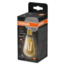 Světelný zdroj OSRAM Vintage 1906 LED CLASSIC EDISON DIM 7.2W 824 Gold E27