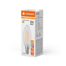 Světelný zdroj LEDVANCE LED CLASSIC B DIM CRI97 S 4.2W 927 Frosted E14