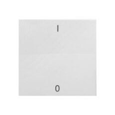 Kryt spínačů a ovladačů, symbol 1/0, bílý SCHRACK EV102017--