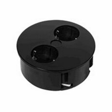 Bachman 931.150 TWIST 2xCEE7/3 2,0m ferrules black 30GE semi matt