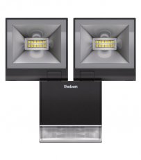 LED refl. theLeda S20 BK s čidlem,černý