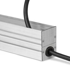 Záslepka s otvorem KLUŚ HR-MAX-TK-STN pro LED hliníkové profily nerez, C28023N00