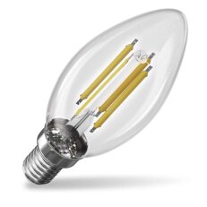 LED žárovka Filament svíčka A CLASS E14 3,8 W (60W) 806 lm teplá EMOS ZF3A42