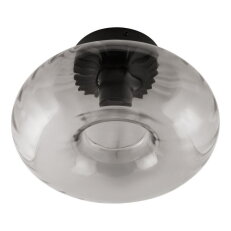 Decor Smoke Glass Ceiling E27 Black OSRAM 4058075850026
