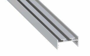Přisazený hliníkový profil AL-PROFIL ARIA RAW NONANODIZED 1M GREENLUX GXLP2096