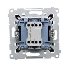 Ovládač rozpínací, řazení 1/0, 10AX, 250V~ bez piktogramu, černá matná