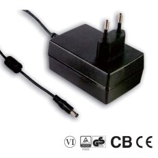 Síťový adaptér 18W 15V 1200mA MEAN WELL GST18E15-P1J
