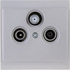 916120083 Antenna socket TV/RF/SAT singl