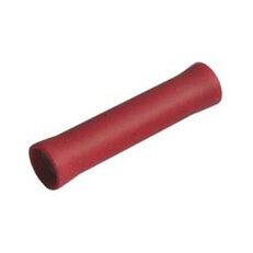 Lisovací spojka CU izolovaná sériová 35mm2 délka 54mm izolace PVC červená SI 35