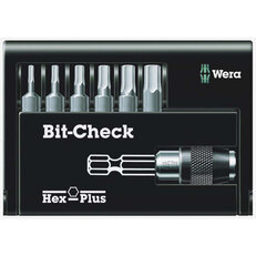 Sada bitů WERA Hex-Plus s rychloupínacím držákem - 7 dílů WR 056168
