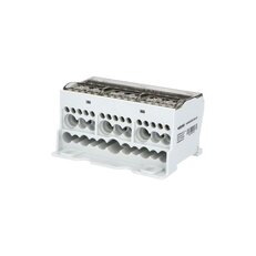 Blok pro rozdělení fází BED125A-3P, 3P+N,Al/Cu,125A,690V AC/DC,šedá,na DIN/panel