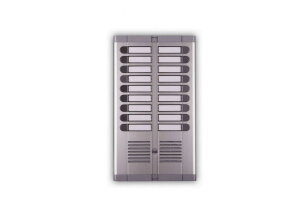 Tlačítkový panel pro hlasovou jednotku, 18 tlačítek, 2 sloupce URMET 925/218