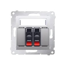 DGL32.01/43 Dvojitá zásuvka reproduktoro