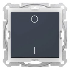 Sedna Spínač dvojpólový IP44, řazení 2, Graphite SCHNEIDER SDN0200370