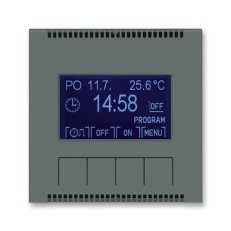 Hodiny spínací programovatelné 3292M-A20301 61 grafitová/ledová bílá Neo ABB