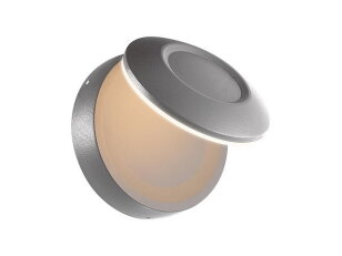 Venkovní nástěnné LED svítidlo CENTRO V výklopné 6W, šedá PANLUX PN42100007