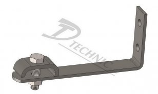 PV 23 Cu Podpěra vedení na plechové střechy L=110 mm DT TECHNIC 310009