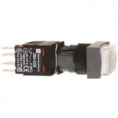 Schneider xB6DE1B5B Ovládač stiskací prosvětlený,1Z+1V-bílý