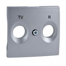 Sedna Středový kryt TV/R, Aluminium SCHNEIDER SDN3311360