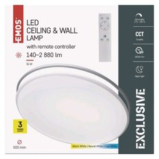 LED přisazené svítidlo ALVI, kruhové 36W, stmív. se změnou CCT EMOS ZM5166
