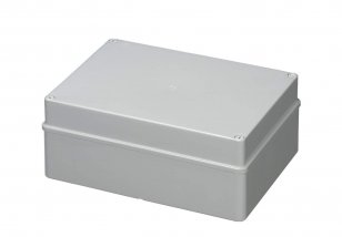Krabice S-BOX 616, 300x220x120 mm, IP56 šedá, plastové šrouby, 650°C S-BOX 616M